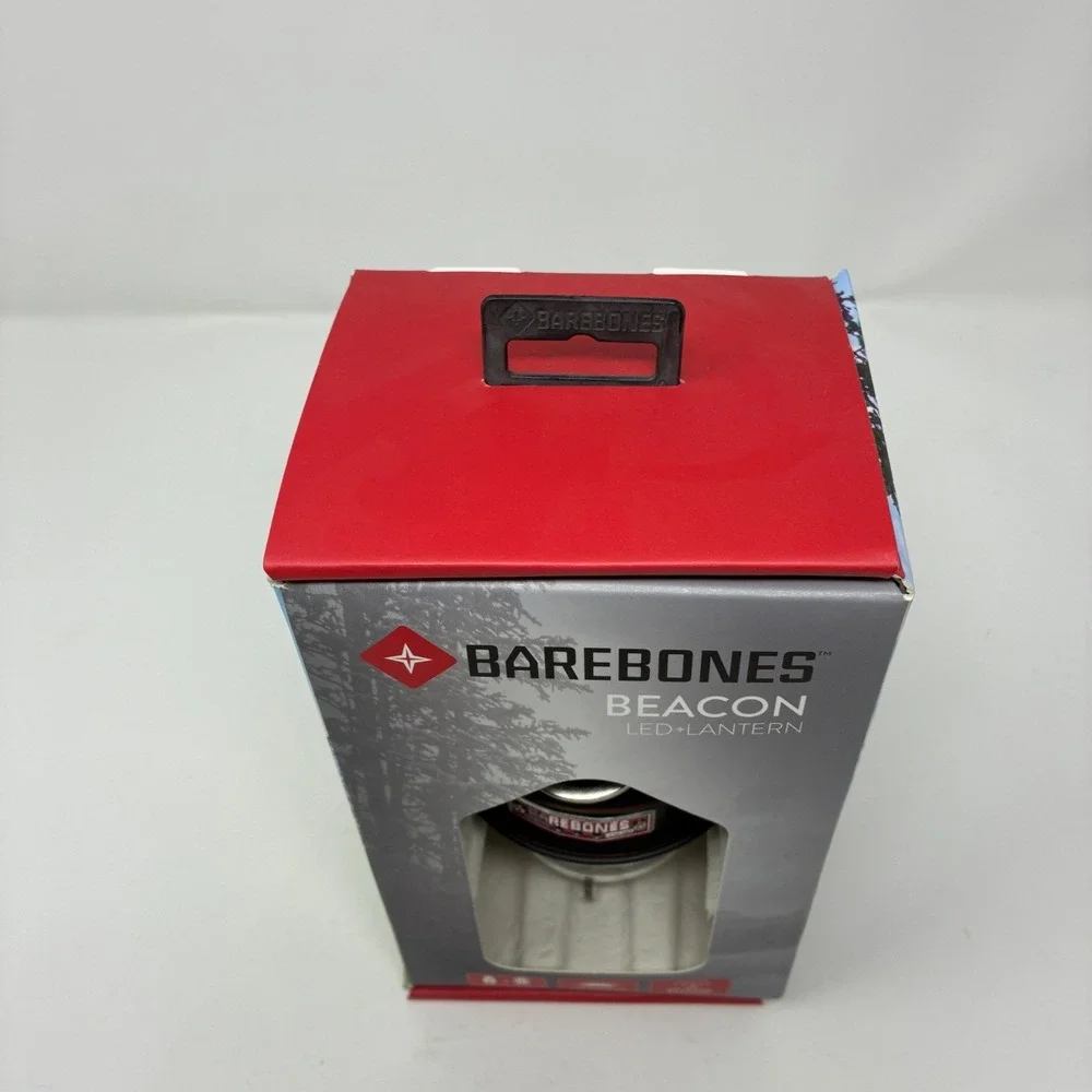 Barebones Beacon LED Lantern LIV-287 Black Rechargeable 220 Lumens NIB